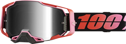 100% Armega Goggle - Guerlin - Silver Mirror Lens 50005-00023
