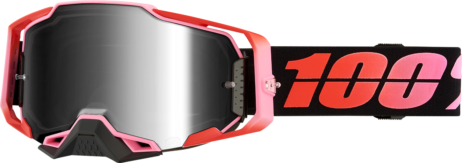 100% Armega Goggle - Guerlin - Silver Mirror Lens 50005-00023