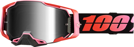 100% Armega Goggle - Guerlin - Silver Mirror Lens 50005-00023