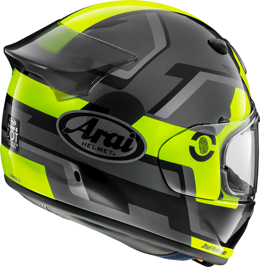 Arai Contour-X Helmet - Face - Fluorescent Yellow