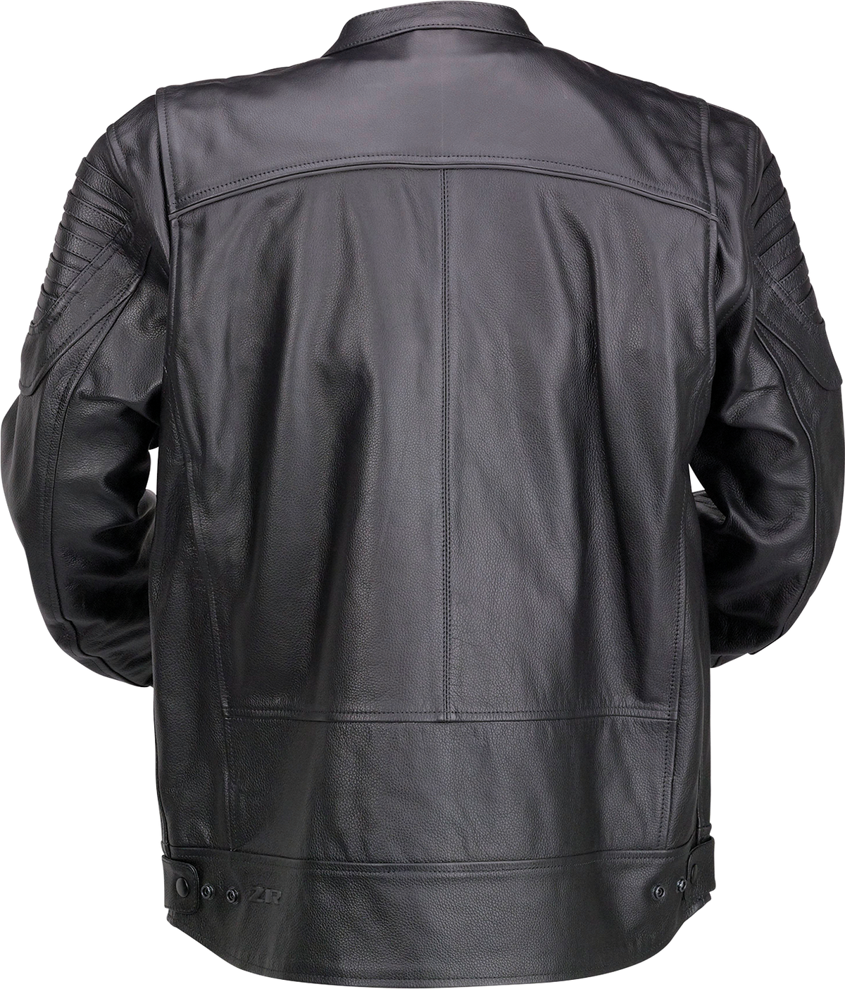 Z1R Widower Leather Jacket - Black