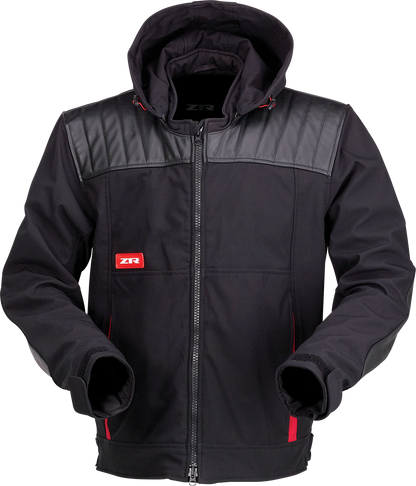 Z1R Armored Jacket - Black/Red