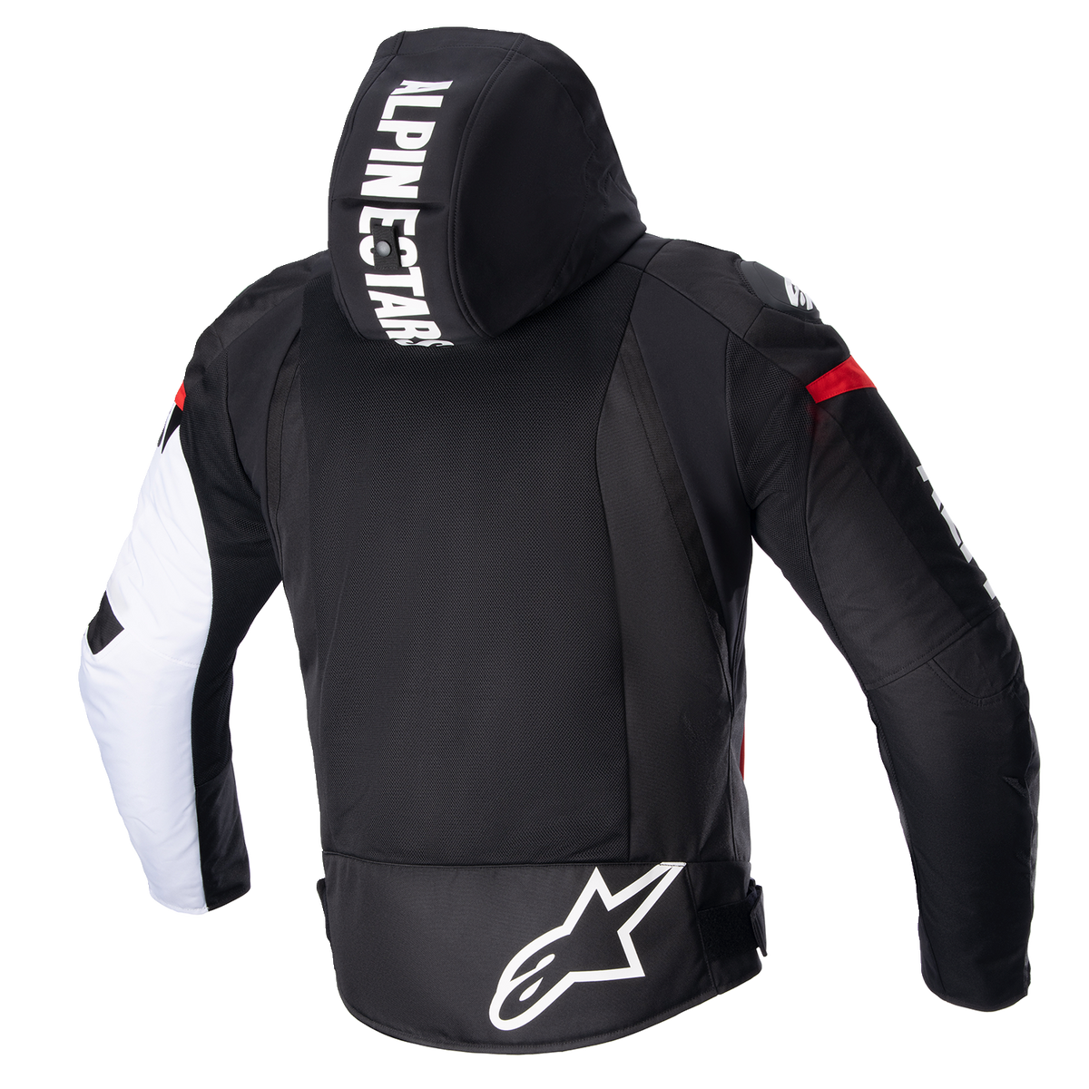 Alpinestars Zaca Air Jacket - Black/White/Red Fluo