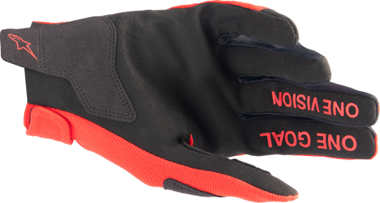 Alpinestars Radar Gloves - Mars Red/Silver