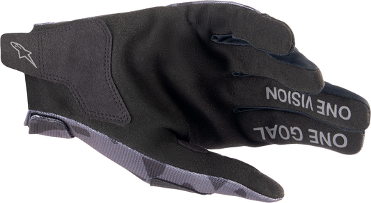 Alpinestars Youth Radar Gloves - Magnet Silver