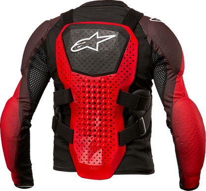 ALPINESTARS Youth Bionic Tech Jacket - Black/White/Red - L/XL 6546624-123-LXL