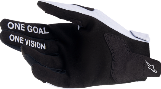Alpinestars Youth Radar Gloves - Haze Gray/Black