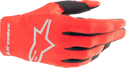 Alpinestars Radar Gloves - Mars Red/Silver