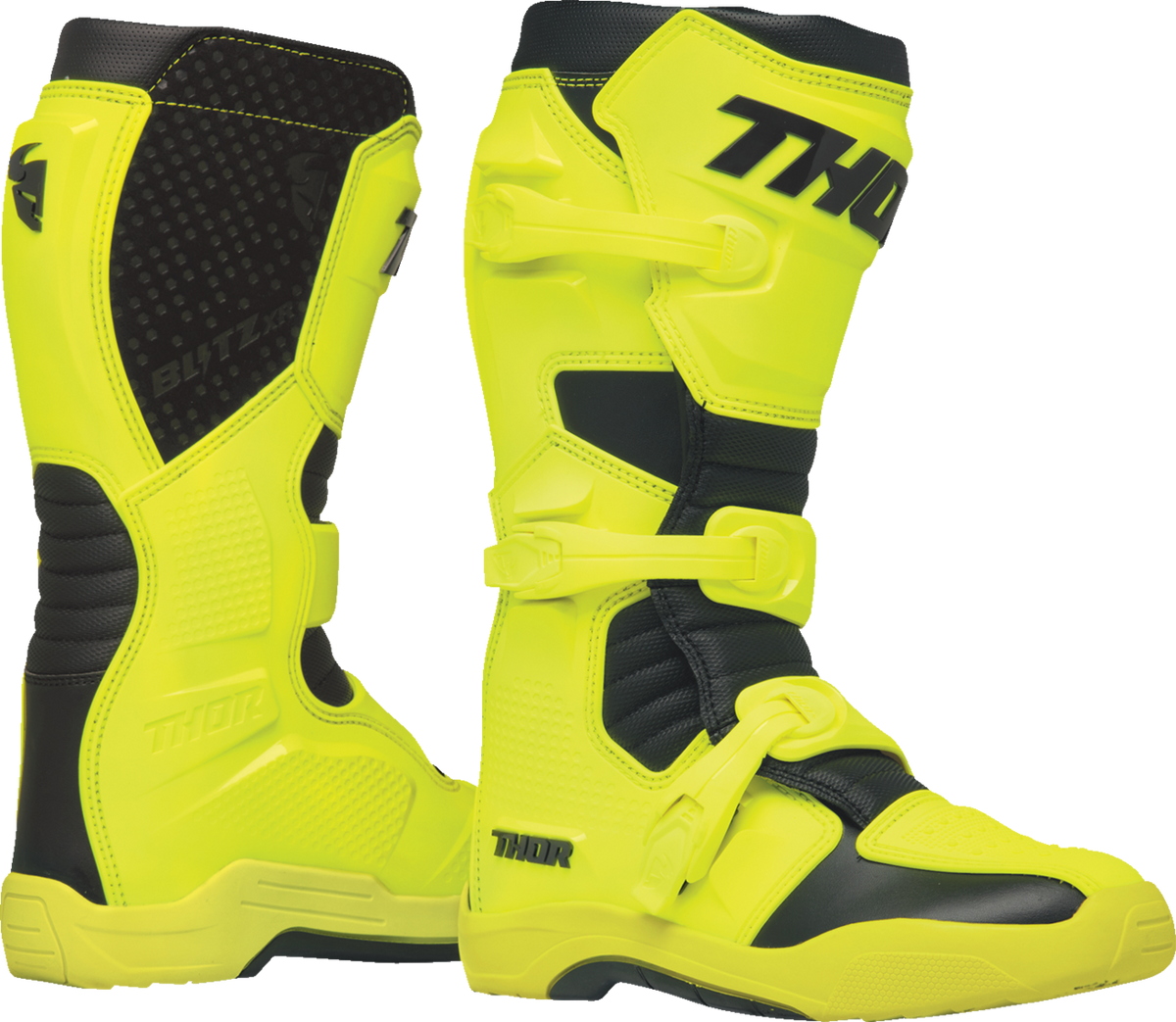 Thor Blitz XR Boots - Acid/Black
