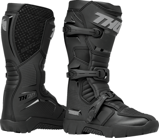 Thor Blitz XR Trail Boots - Black/Gray