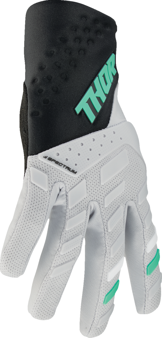 Thor Women's Spectrum Gloves - Black/Mint
