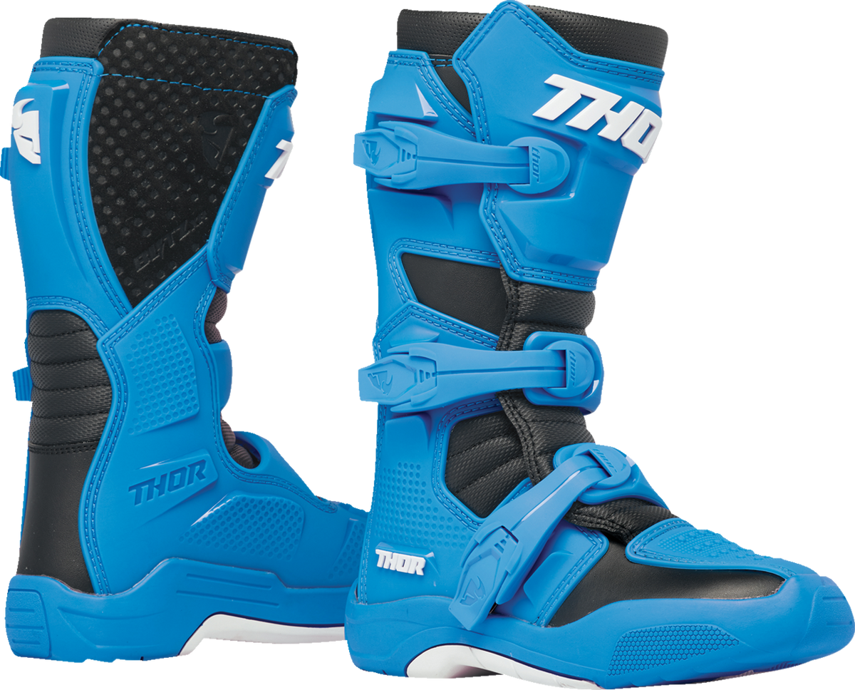 Thor Youth Blitz XR Boots - Black/Blue