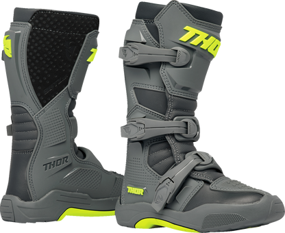 Thor Youth Blitz XR Boots - Gray/Charcoal