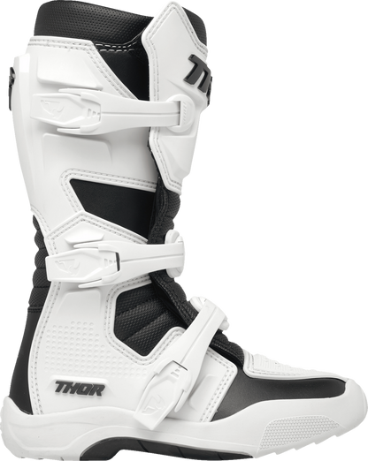 Thor Youth Blitz XR Boots - White/Black