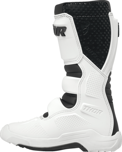 Thor Youth Blitz XR Boots - White/Black