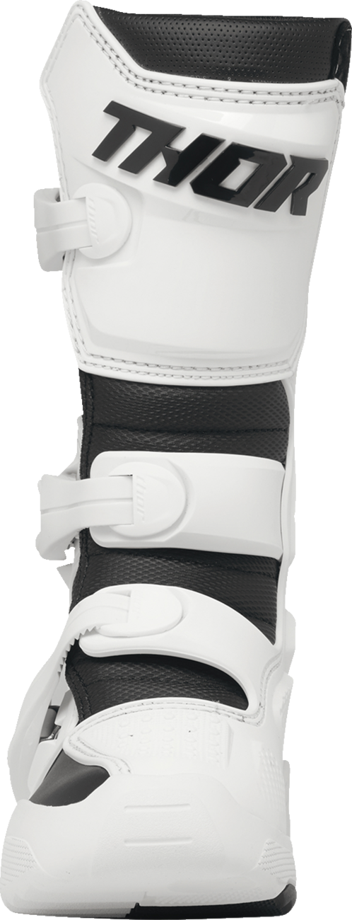Thor Youth Blitz XR Boots - White/Black