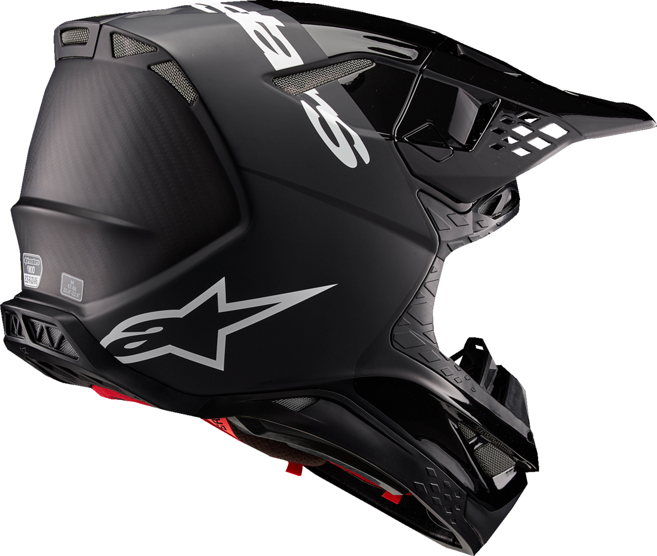 ALPINESTARS Supertech M10 Helmet - Flood - MIPS? - Black/Dark Gray - XS 8301023-1310-XS