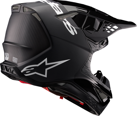 Alpinestars Supertech M10 Helmet - Flood - MIPS - Black/Dark Gray