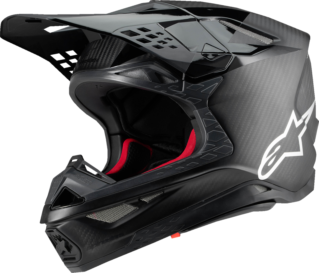 ALPINESTARS Supertech M10 Helmet - Fame - MIPS? - Black Carbon - XS 8300423-1902-XS
