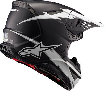 Alpinestars Supertech M10 Helmet - Ampress - MIPS - Matte Black/White