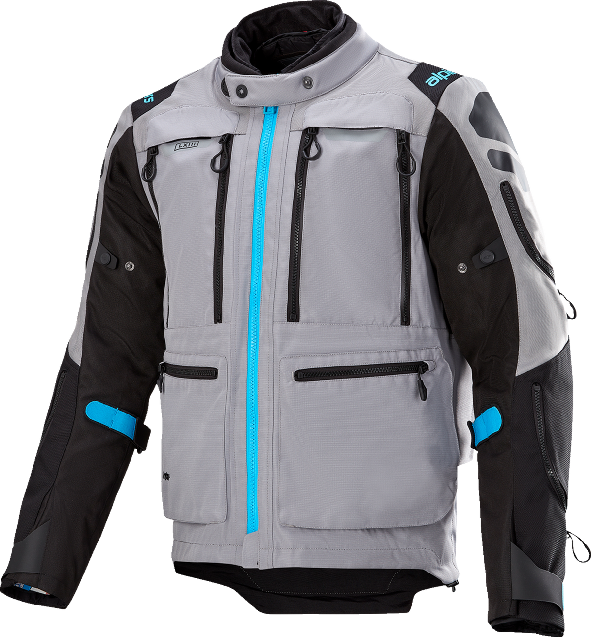Alpinestars Ardent 3in1 Adventure Touring Jacket - Gray/Black/Blue