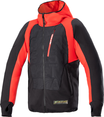 Alpinestars MSE Hybrid Hooded Jacket - Black/Red