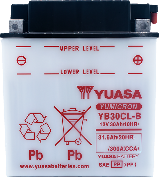 YUASA Battery - YB30CL-B YUAM2230CTWN