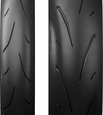 MICHELIN Tire - Power GP2 - Rear - 180/55ZR17 - (73W) 48652