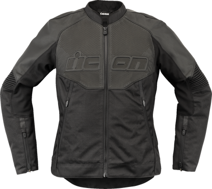 Icon Women's Overlord3™ Leather Jacket - Black
