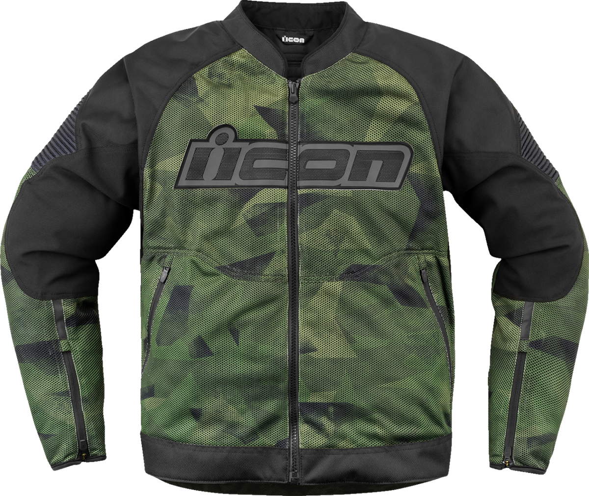 Icon Overlord3 Mesh™ Camo Jacket - Green