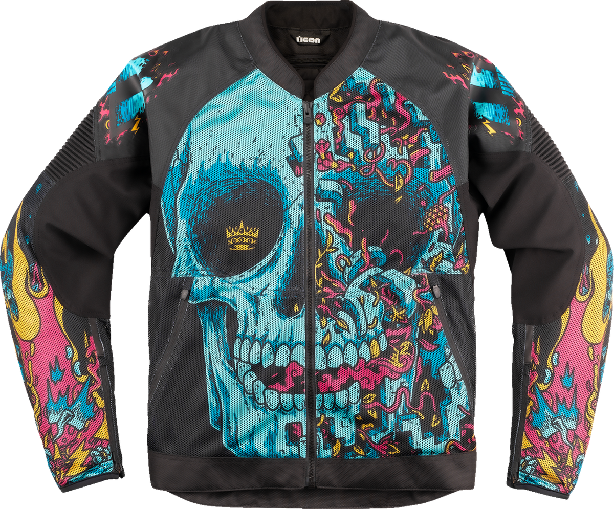 Icon Overlord3 Mesh Munchies™ Jacket - Teal