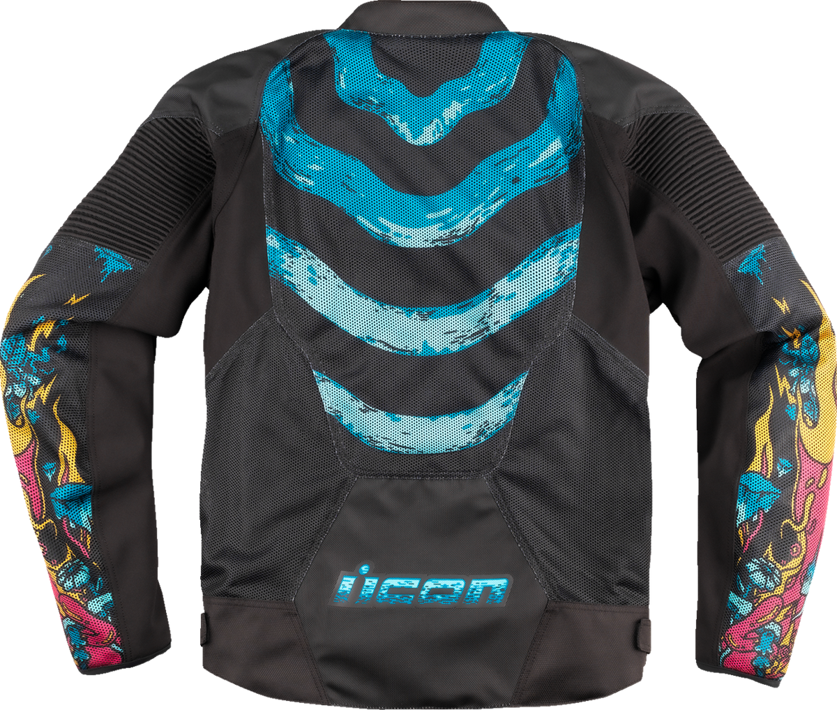 Icon Overlord3 Mesh Munchies™ Jacket - Teal