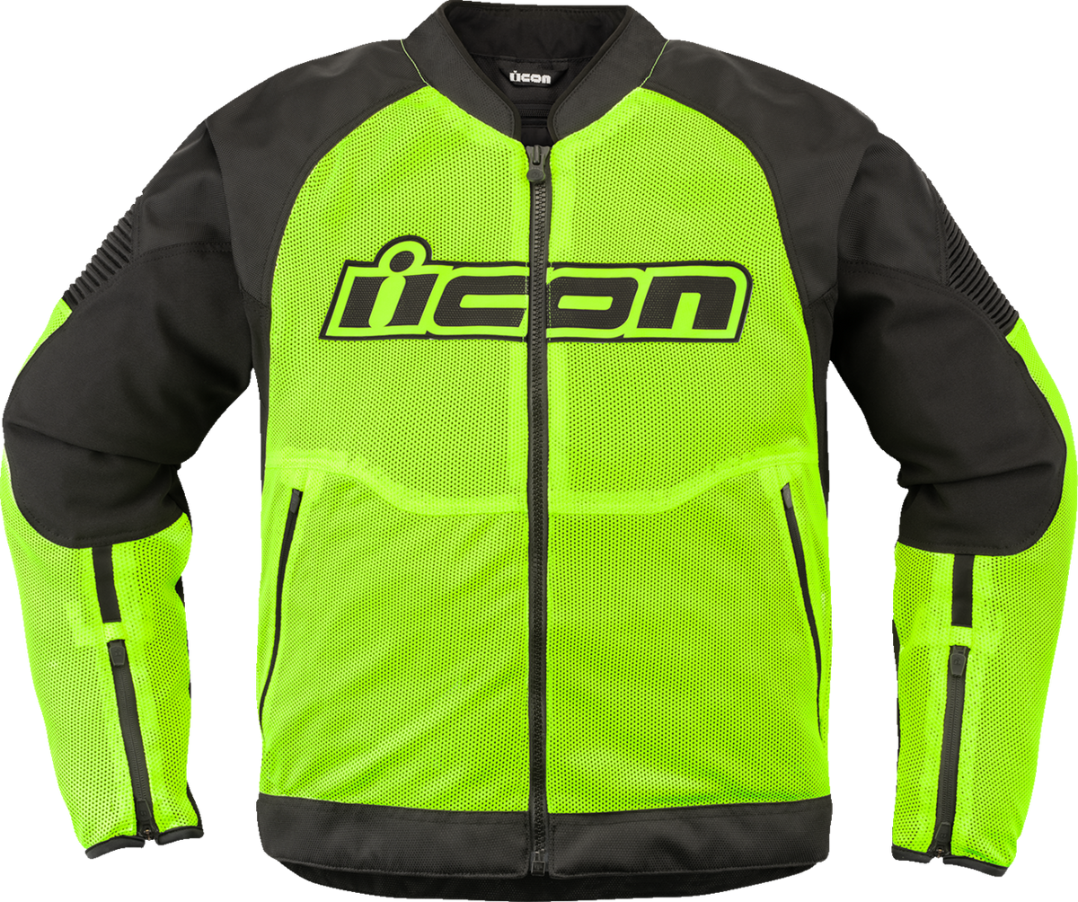 Icon Overlord3 Mesh™ Jacket - Hi-Viz Yellow