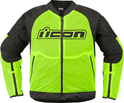 Icon Overlord3 Mesh™ Jacket - Hi-Viz Yellow