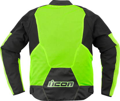 Icon Overlord3 Mesh™ Jacket - Hi-Viz Yellow