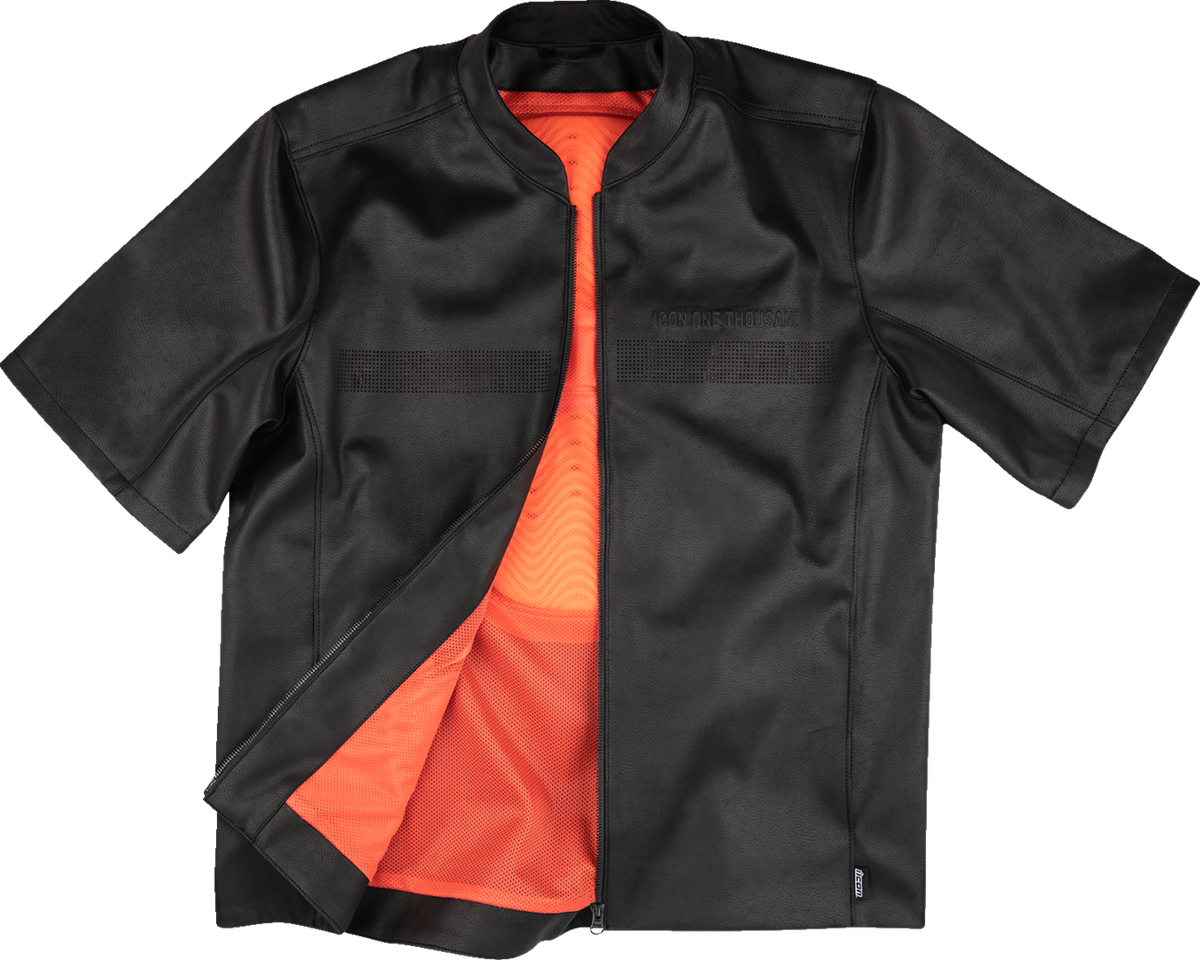 Icon Short Track™ Jacket - Short-Sleeve - Black
