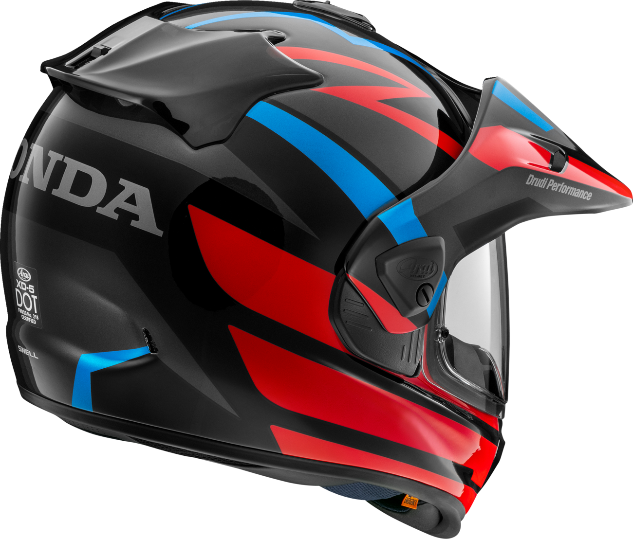 ARAI HELMETS XD-5 Helmet - Africa Twin - Red - Small 0140-0381