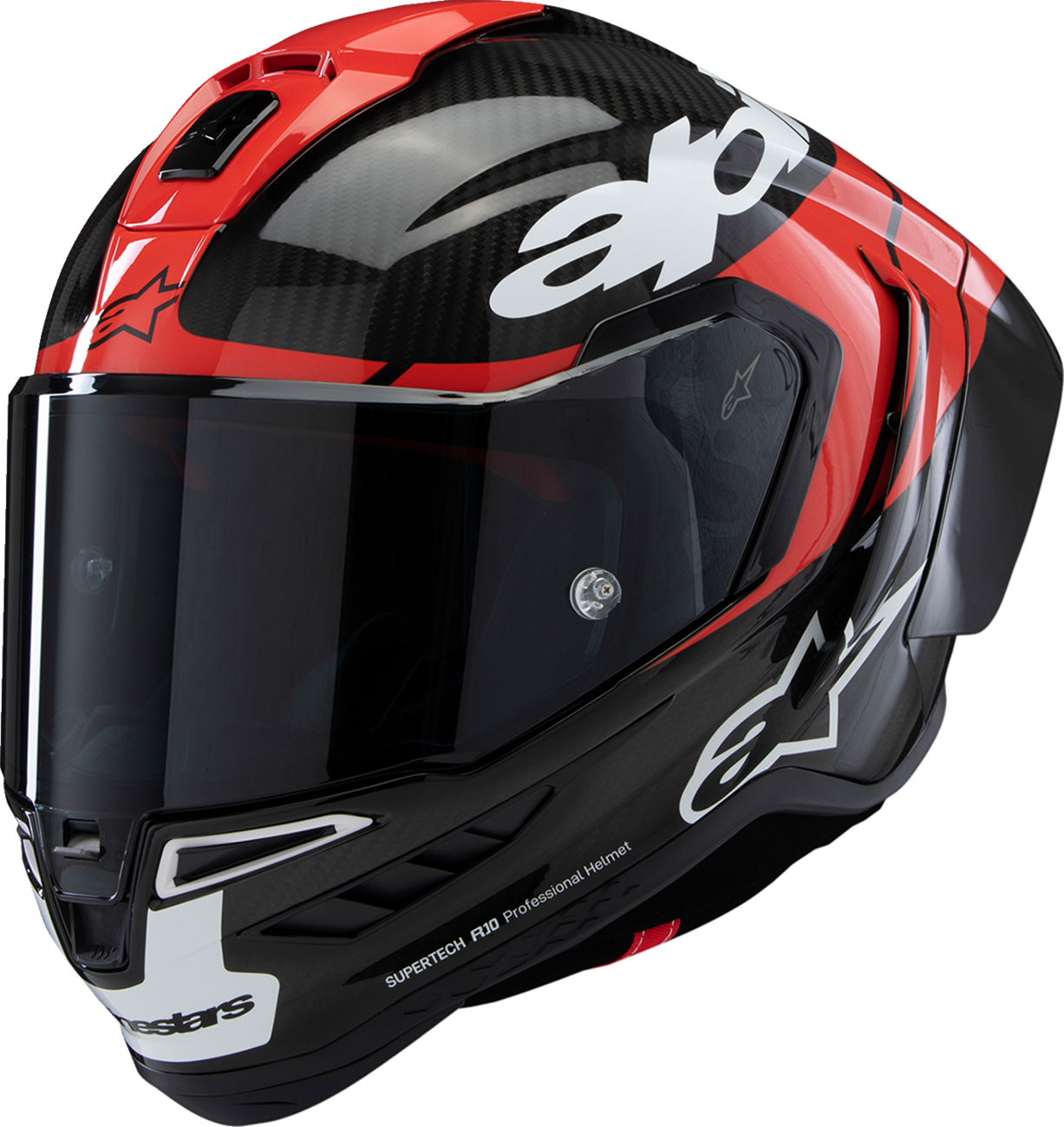 ALPINESTARS Supertech R10 Helmet - Element - Carbon/Red/White - XL 8200324-1363-XL