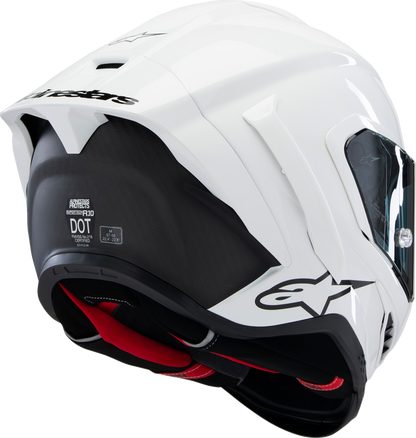 Alpinestars Supertech R10 Helmet - Solid - Gloss White