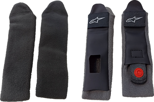 ALPINESTARS Supertech R10 Chin Strap Covers 8952624-10