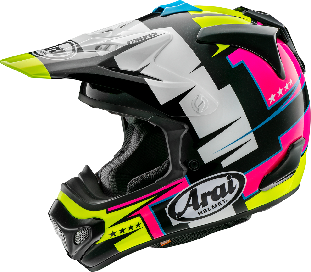 ARAI HELMETS VX-Pro4 Helmet - Battle - Yellow - Small 0110-8717