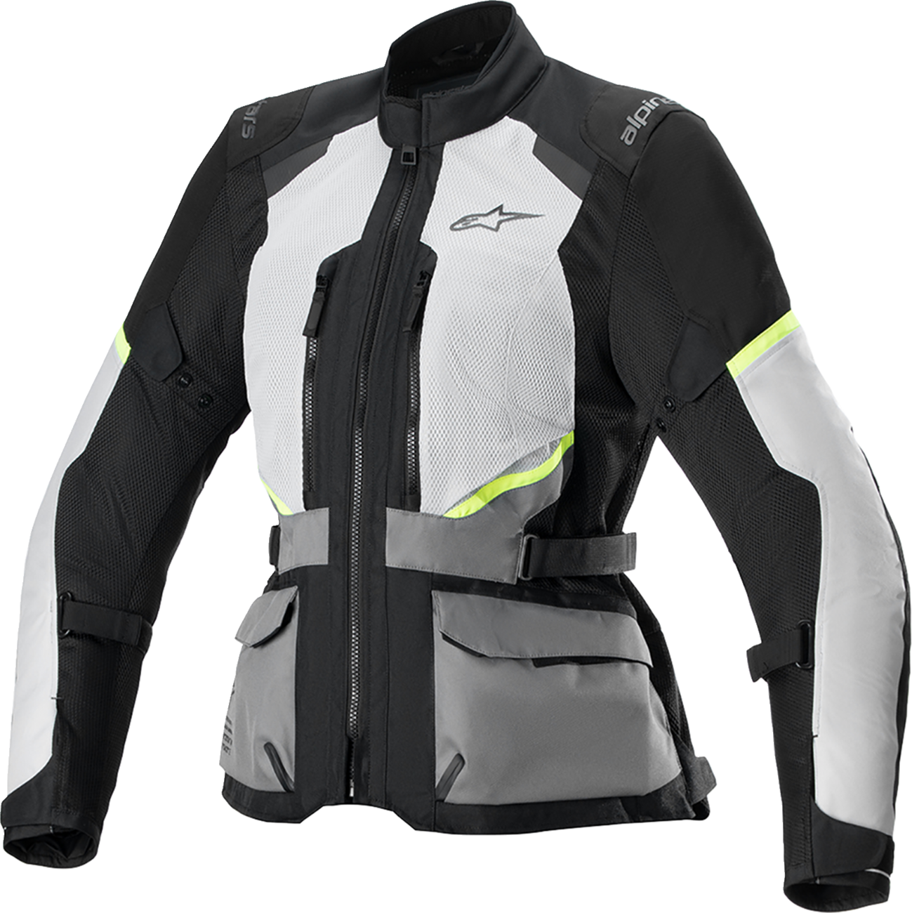 ALPINESTARS Stella Andes Air Drystar? Jacket - Ice Gray/Dark Gray/Black - Large 3210224-9191-L