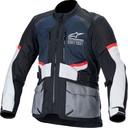 Alpinestars Andes Air Drystar Jacket - Deep Blue/Black/Ice Gray