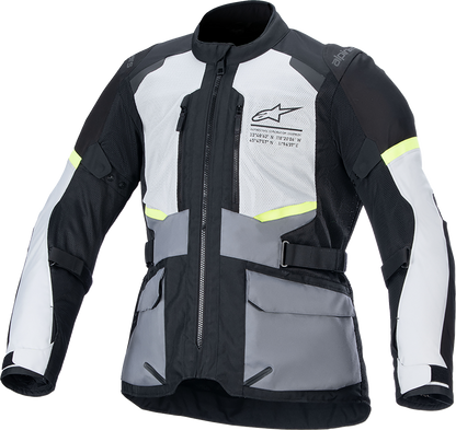 Alpinestars Andes Air Drystar Jacket - Ice Gray/Dark Gray/Black