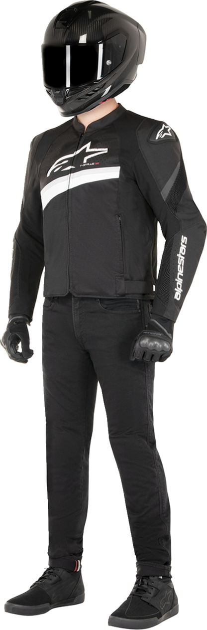 Alpinestars T-GP Plus R v4 Airflow Jacket - Black/White