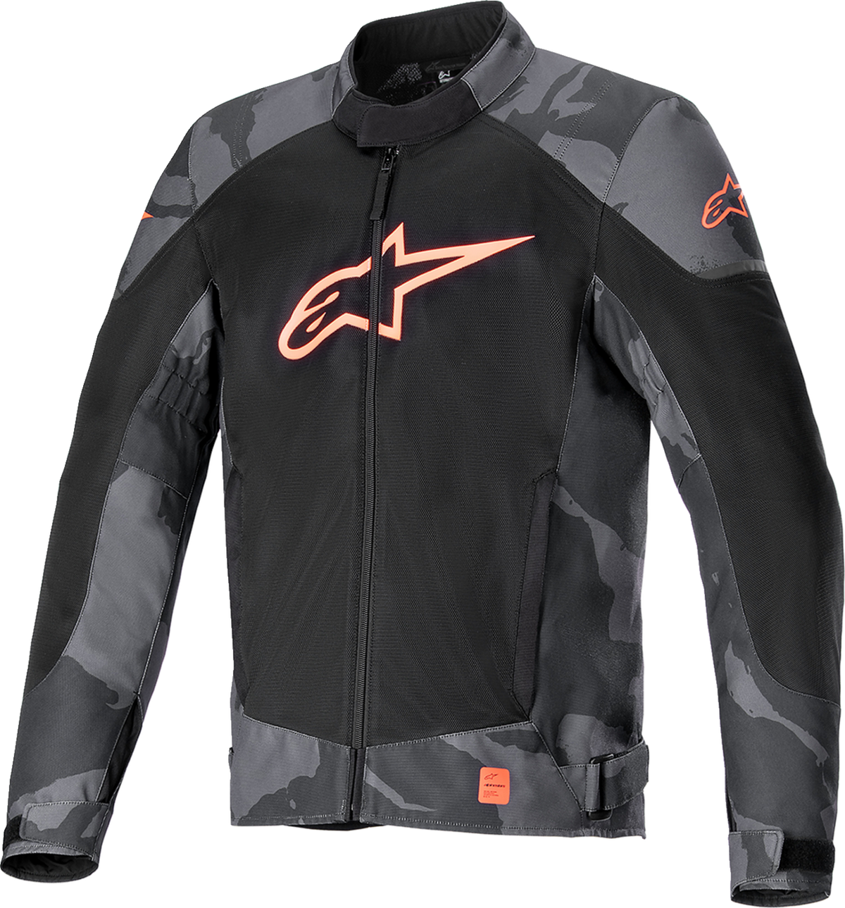 Alpinestars T-SP X Superair Jacket - Gray Camo/Red Fluo
