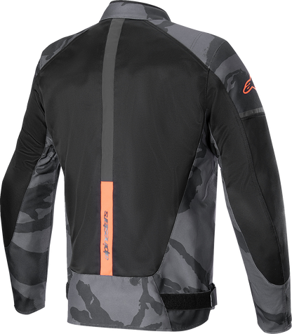 Alpinestars T-SP X Superair Jacket - Gray Camo/Red Fluo
