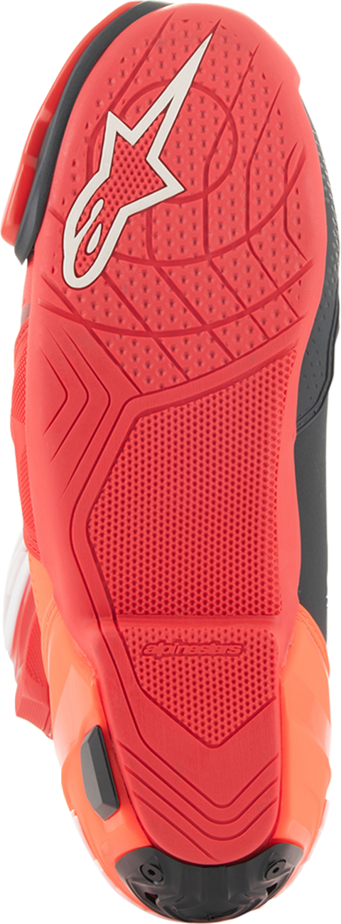 ALPINESTARS Supertech R Vented Boots - Red - US 9 / EU 43 2220121-3029-43