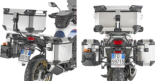 GIVI Pannier Holder - Side Case Hardware - Silver PLO1201CAM