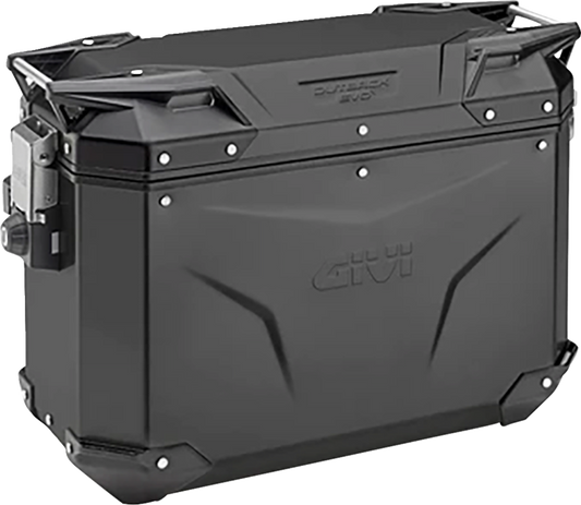 GIVI Outback Evo Side Case - Left - 37 Liter - Black OBKE37BLA